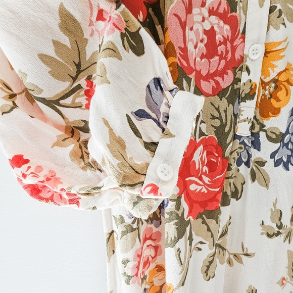 ZARA floral print dress - Picture 9 of 10